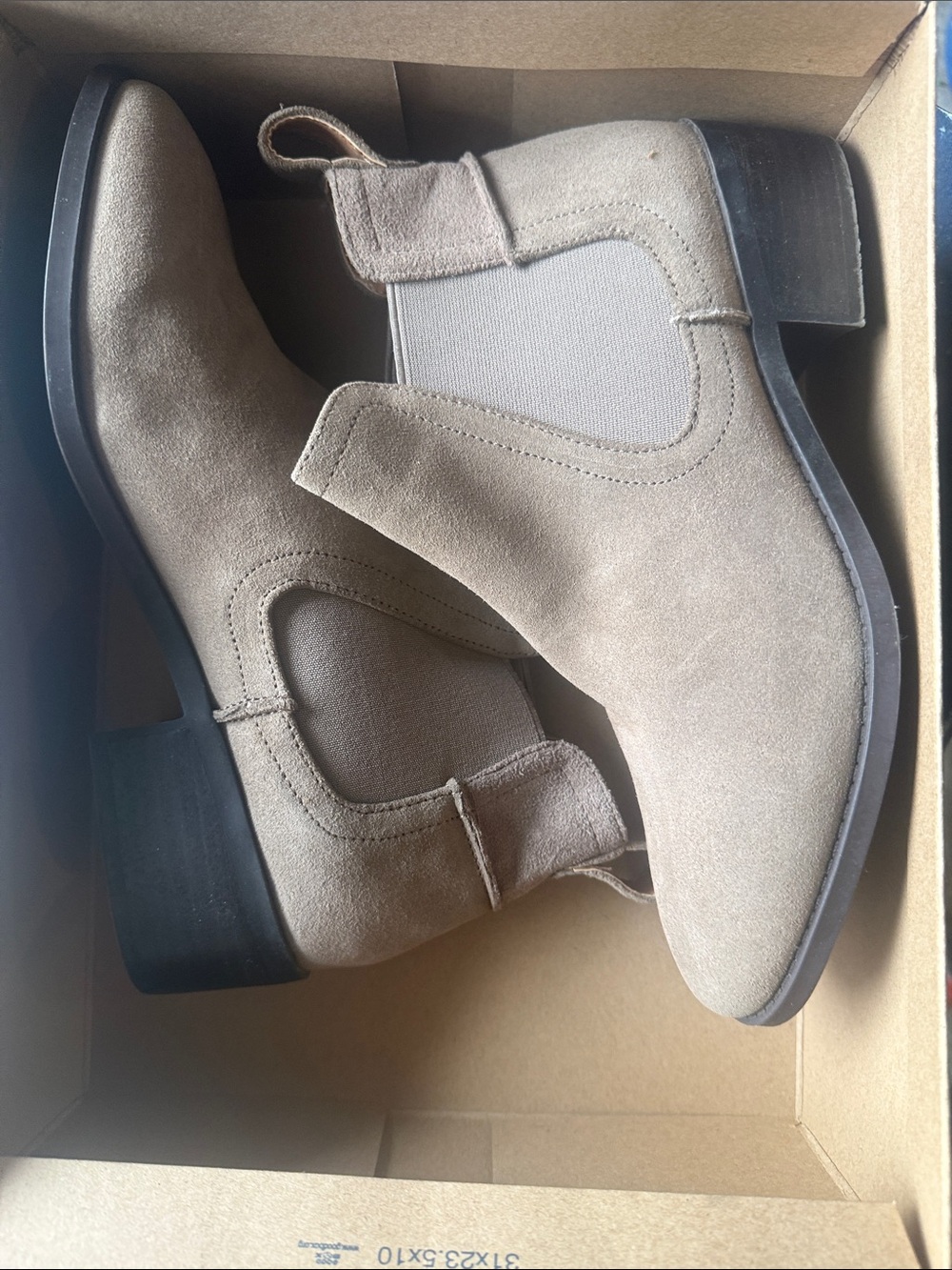 Lucky Brand Black LK-Baley Nubuck Chelsea Boots